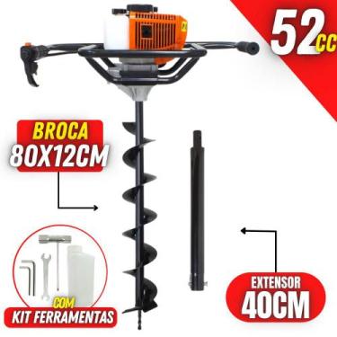 Imagem de Perfurador de Solo Profissional Para Silvicultura VPS520 Vulcan 2T Com