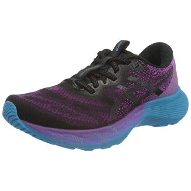 Imagem de ASICS Tênis de corrida feminino Gel-Nimbus Lite 2, Uva/preto, 37