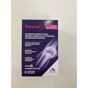 Imagem de Verical - Cálcio, Magnésio, Vit K2 E D3 + Resveratrol