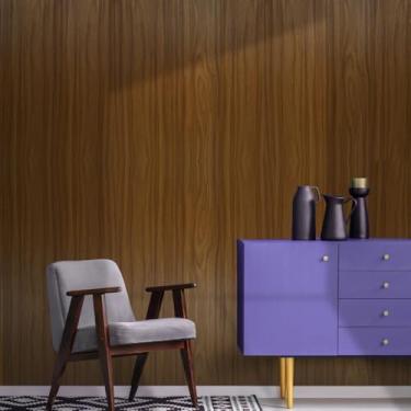 Imagem de Papel de Parede PREMIUM 1 ROLO = 5 METROS Amadeirado Autoadesivo Sala, Quarto, Móveis