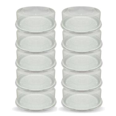 Imagem de Embalagem Redonda Para Bolo Tortas Bp60 Com 50 Unidades Tamanho Média 