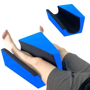 Imagem de bibahala Almofada de abdução de quadril, levantador de perna de cunha para pós-cirurgia do joelho, auxiliares de recuperação, almofada abdutora de quadril, mantém fixadores de perna enquanto dorme