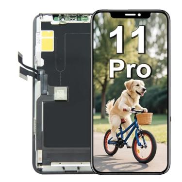 Imagem de EFAITHLIFE Tela de substituição para iPhone 11 Pro de 5,8 polegadas, tela LCD sensível ao toque, digitalizador, compatível com o modelo A2160, A2217, A2215 (sem ferramentas)
