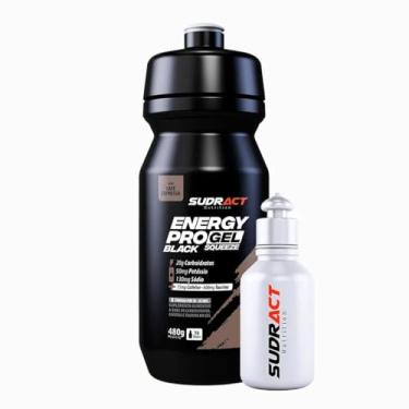 Imagem de Kit Energy Pro Gel Squeeze Black - 480g Café Expresso - Sudract