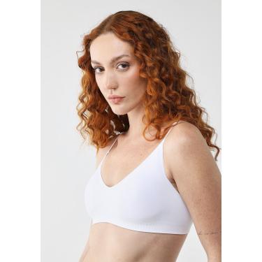Imagem de Sutiã Trifil Triângulo Alça Fina Glow Up Branco Trifil C04270 feminino