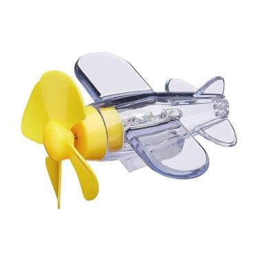 Imagem de Mqetly Luz Noturna Movida a Energia Eólica, Lâmpada Externa para Bicicleta Infantil, Amarelo