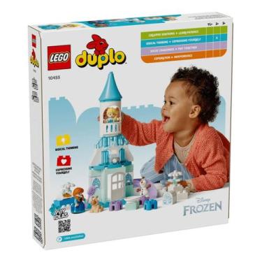 Imagem de Duplo Festa No Castelo Gelado Da Elza E Da Anna Lego 10455