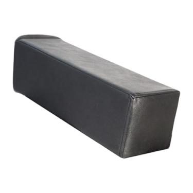 Imagem de XLWLLNJ Almofada para apoio de braço de sofá, espuma de alta densidade, suporte prático para cotovelo, cama premium, sofá de leitura, almofada para apoio de, Preto