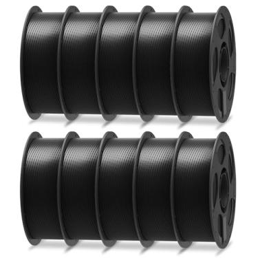 Imagem de ANYCUBIC PLA Plus (PLA+), pacote de filamento de impressora 3D de 1,75 mm, alta resistência, precisão dimensional +/- 0,02 mm, impressão com a maioria das impressoras 3D FDM, pacote com 10 carretel