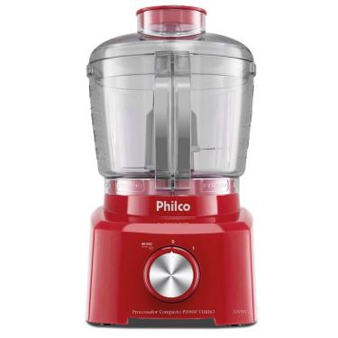 Imagem de Processador Compacto PH900 Turbo Vermelho 127V - Philco