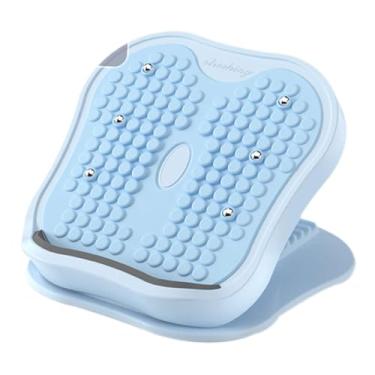 Imagem de Baoblaze Prancha inclinada profissional para pernas e panturrilhas, exercitador muscular, apoio para os pés ajustável, equilíbrio, fitness, pedal, cunha, Azul