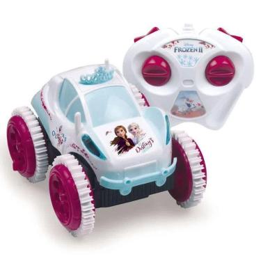 Imagem de Carrinho De Controle Remoto Giro Gelado Frozen II Candide Homologação: 20541309203
