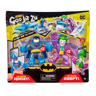 Imagem de Goo Jit Zu - 2 Bonecos Elásticos De 10Cm - Batman E Coringa