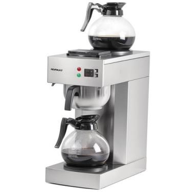 Imagem de Cafeteira NUPANT 12 xícaras de 1,8 L com 2 garrafas de vidro de aço in