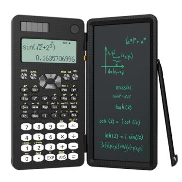 Imagem de Calculadora Científica ROATEE 82 MS, Energia Solar e Bateria, Dobrável, Visor em 2 Linhas, Tablet para Escrever, Material Escolar, Ensino Fundamental e Médio