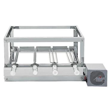 Imagem de Churrasqueira Grill Rotativa The Grill Inox - 4 Espetos Giratórios - A