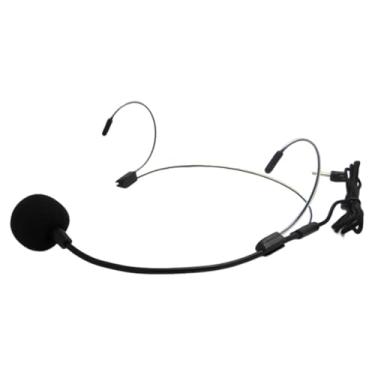 Imagem de KiBcsLic Fones de Ouvido com Gancho Duplo E Microfone, Baixo, Multifuncionais, Leves, para Uso Interno E Externo, Profissional E, Preto