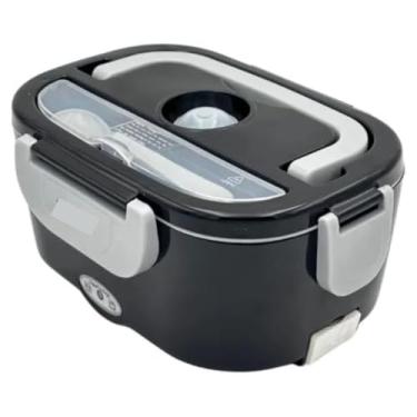 Imagem de Marmita Elétrica Portátil Automática 1,5L – Lunch Box Aquecedora com Aquecimento Rápido para Comida – Uso em Casa ou Trabalho – Compacta, Reutilizável, Ideal para Viagens e Escritório (Bivolt)