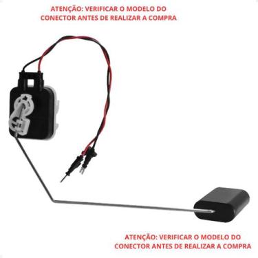 Imagem de Bóia Tanque Sensor Nível Renault Logan 2014 a 2019 - 1350033 - 23181