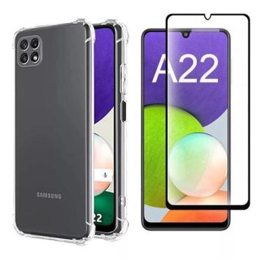 Imagem de Capinha Capa Case Anti Impacto Samsung Galaxy A22 + Pelicula 5d - Prem