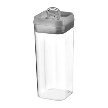 Imagem de Pote Hermético 1,5L Cinza Frio Flip Coza 10187/3499