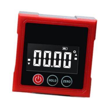 Imagem de Bothyi Mini Ângulo Digital Ângulo Ferramentas para Marcenaria para Alvenaria Máquinas de Construção, 4 Lados Magnéticos a