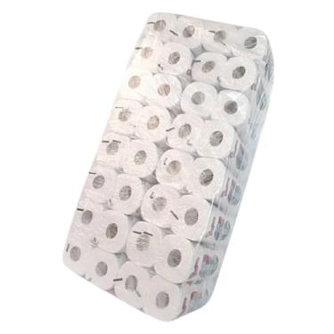 Imagem de 6 Pacotes com 12 Rolos, Papel Higiênico, 30 Metros Cada, Folha Simples, Silver