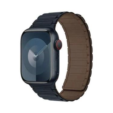 Imagem de Pulseira Magnética De Silicone De 46mm 42mm 40mm 41mm 45mm 44mm 49mm P