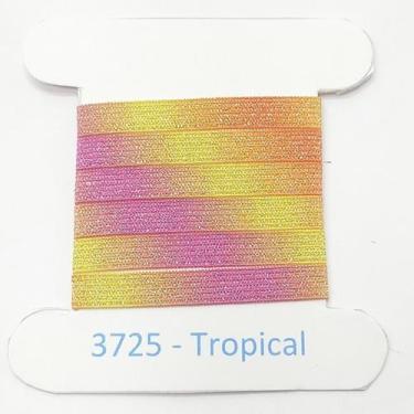 Imagem de 50 metros Elástico Especial Brilho 7mm Tropical 3725 050 encadernação 
