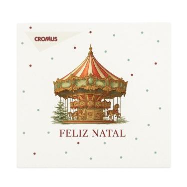 Imagem de Guardanapo De Papel Natalino Carrossel 32,5cm 1089514 1Unid