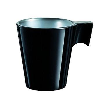 Imagem de Xícara para Café em Vidro 80ml Flashy Luminarc Preta