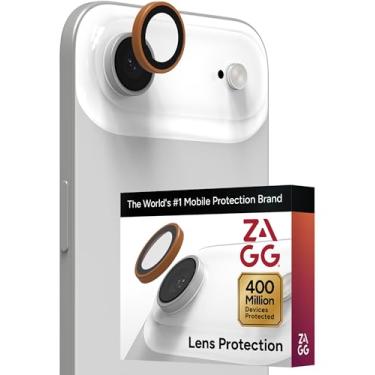Imagem de ZAGG IS-GLEL AR E CameraRing-Apple-Capitol-FG-Orange Protetor de lente de câmera de telefone
