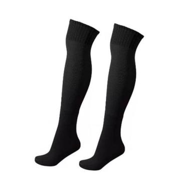 Imagem de Meião Futebol Masculino Adulto Apollo, Preto
