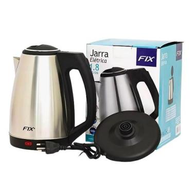 Imagem de Jarra Elétrica De Vidro Fix Alça Térmica Luz Led 1,8l 220v