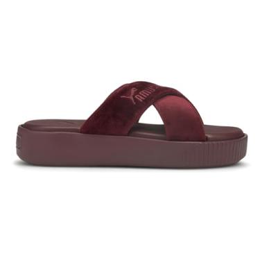 Imagem de PUMA Sandália feminina plataforma, Zinfandel, 6.5