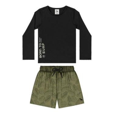 Imagem de Conjunto Menino com FPS +50 Quimby, Preto, 1