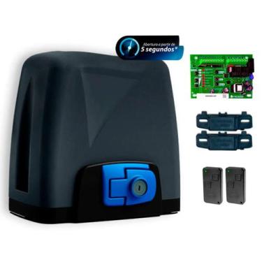 Imagem de Portão Eletrônico Deslizante Rossi DZ Nano Vip Rápido Sem Cremalheira,