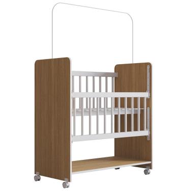 Imagem de Mini Berço Grade Movel 89 cm Outside Mobbs