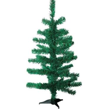 Imagem de Árvore Natal 60cm 50 Galhos Verde Decoração Pinheiro - Rio Master