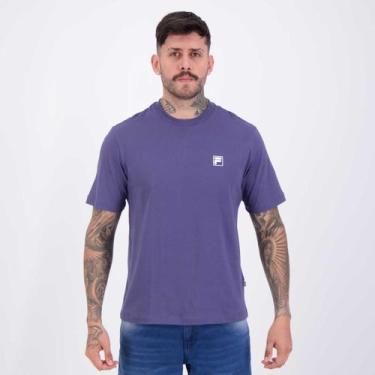 Imagem de Camiseta Fila Comfort Classic Azul Marinho, M