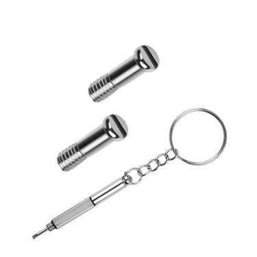 Imagem de Glintbay Conjunto de parafusos e chave de fenda multifuncional para óculos de sol RayBan RB4057/RB4184/RB4175/RB4191/RB2132, 2 peças