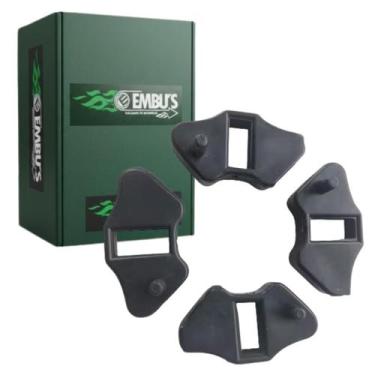 Imagem de Bucha da Coroa Coxim Com 4 Pecas Shineray 50/Dream 100/Web/Star 50/Tra