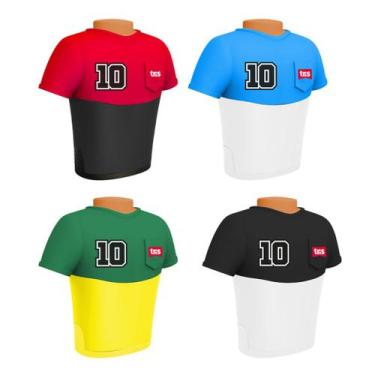 Imagem de Apontador Duplo Tris Player 2 em 1 com Depósito e Borracha - Cores Sor