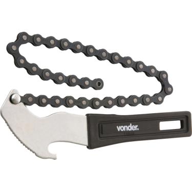 Imagem de Chave p/ filtro corrente 4" aço carbono plastificado Vonder