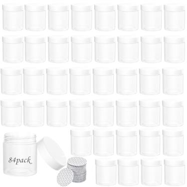 Imagem de ihomecooker Frascos pequenos de mason ball, Plástico - Pacote com 84 - Branco
