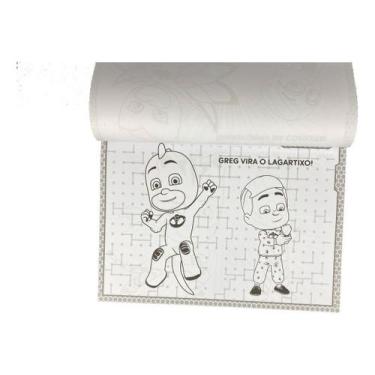 Imagem de Pj Masks - Prancheta Para Colorir Com 1500 Adesivos - EDITORA ON-LINE,