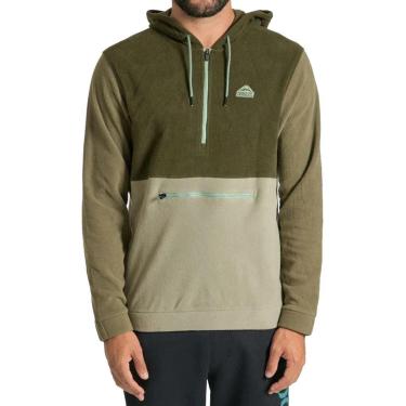 Imagem de Moletom Canguru Hurley Summit Windchill Verde-Masculino