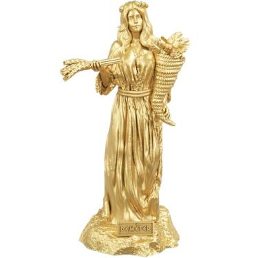 Imagem de Estátua Deméter Deusa Grega da Agricultura - Ceres (Cor Ouro)