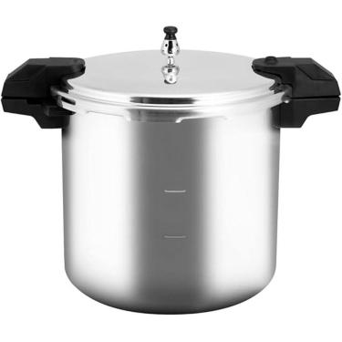 Imagem de Panela De Pressão De Alta Capacidade Rochedo Pro 20l Alumínio Polido