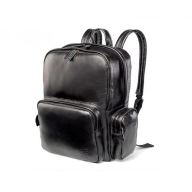 Imagem de MOCHILA EM COURO COM PORTA NOTEBOOK  PRETA ZUP